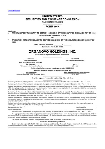 Thumbnail VivoSim Labs 10-K Annual Report 2014