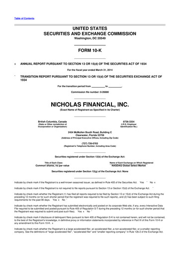 Thumbnail Old Market Capital Corporation 10-K Annual Report 2014