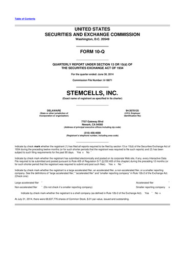 Miniature Microbot Medical
 10-Q Rapport trimestriel 2014 