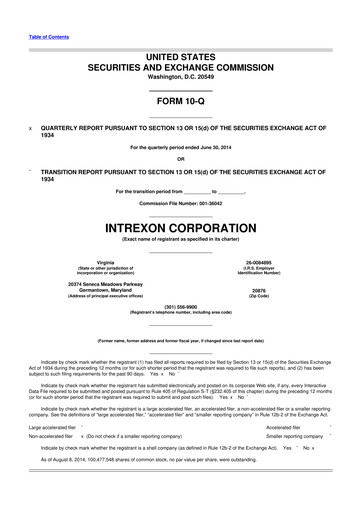 Thumbnail Precigen 10-Q Quarterly Report FY2014 