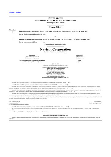 Miniature Navient 10-K Rapport annuel 2014