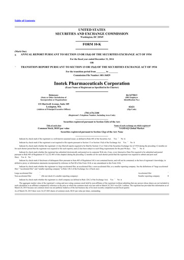 Thumbnail Rocket Pharmaceuticals
 10-K Annual Report 