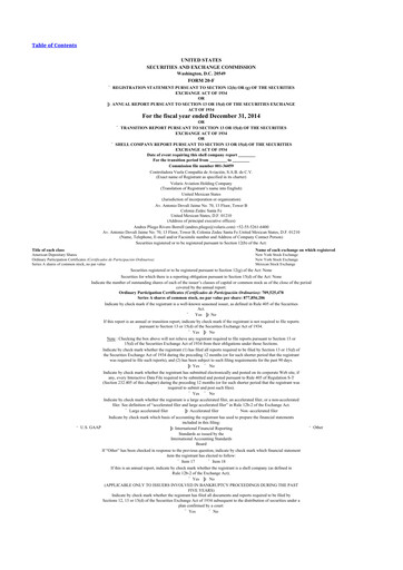 Thumbnail Volaris
 20-F Annual Report 