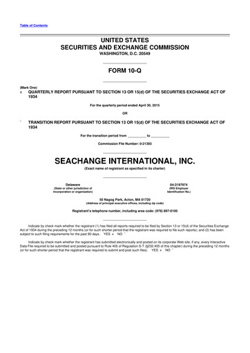 Thumbnail SeaChange International 10-Q Quarterly Report FY2016 