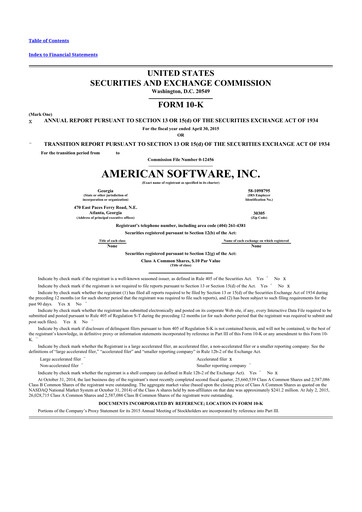 Thumbnail Logility Supply Chain Solutions 10-K Annual Report 2015