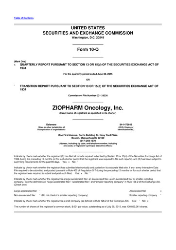 Vorschaubild Alaunos Therapeutics 10-Q Quartalsbericht 2015 