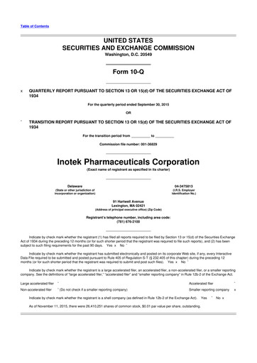 Thumbnail Rocket Pharmaceuticals
 10-Q Quarterly Report FY2015 
