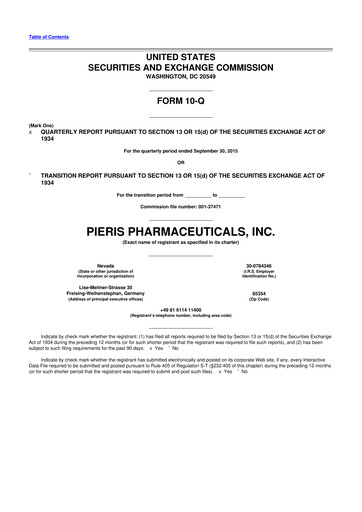 Thumbnail Palvella Therapeutics 10-Q Quarterly Report FY2015 