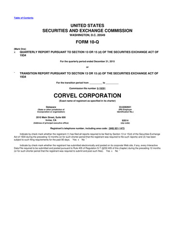 Thumbnail CorVel Corporation
 10-Q Quarterly Report FY2016 