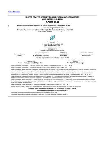 Thumbnail Magnera 10-K Annual Report 2015