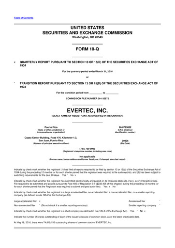 Thumbnail Evertec 10-Q Quarterly Report FY2016 