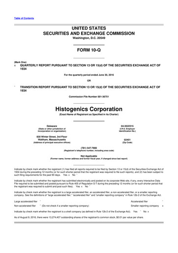 Thumbnail Ocugen 10-Q Quarterly Report FY2016 