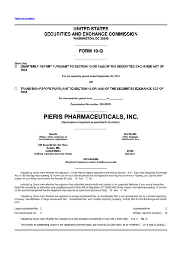 Thumbnail Palvella Therapeutics 10-Q Quarterly Report FY2016 