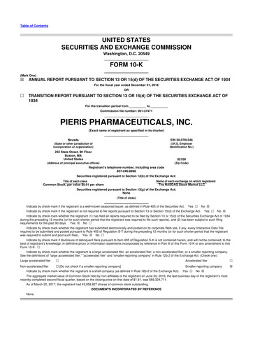 Vorschaubild Palvella Therapeutics 10-K Jahresbericht 2016