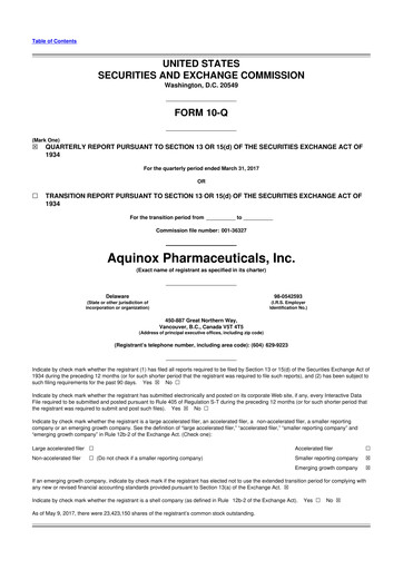 Vorschaubild Neurogene 10-Q Quartalsbericht 2017 
