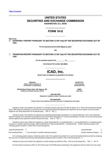 Thumbnail iCAD 10-Q Quarterly Report FY2017 