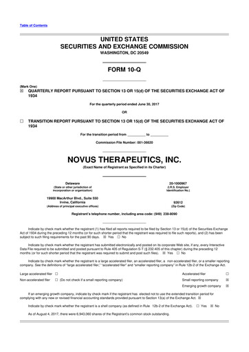 Thumbnail Eledon Pharmaceuticals 10-Q Quarterly Report FY2017 