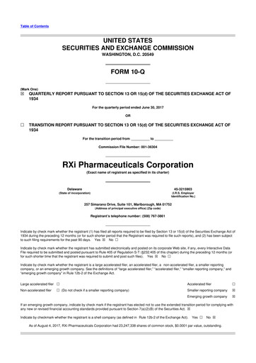 Thumbnail Phio Pharmaceuticals 10-Q Quarterly Report FY2017 