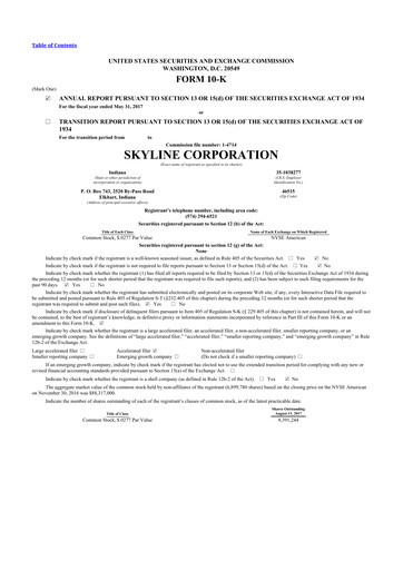 Thumbnail Champion Homes 10-K Annual Report 2017