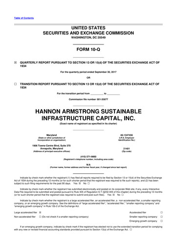 Thumbnail HASI (HA Sustainable Infrastructure Capita) 10-Q Quarterly Report FY2017 