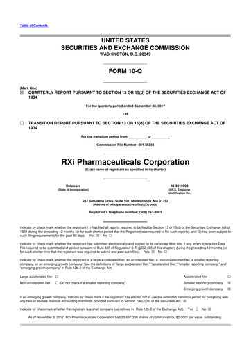Thumbnail Phio Pharmaceuticals 10-Q Quarterly Report FY2017 