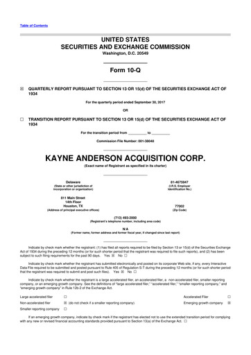 Thumbnail Kinetik 10-Q Quarterly Report FY2017 