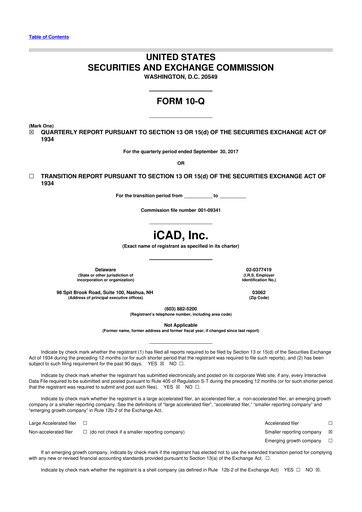 Thumbnail iCAD 10-Q Quarterly Report FY2017 