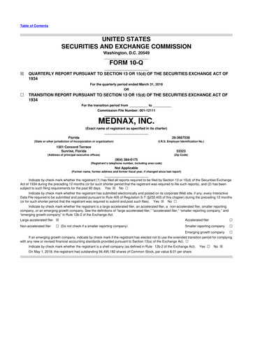 Thumbnail Pediatrix Medical Group 10-Q Quarterly Report FY2018 