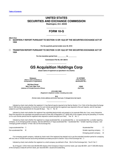 Thumbnail Vertiv Holdings
 10-Q Quarterly Report FY2018 