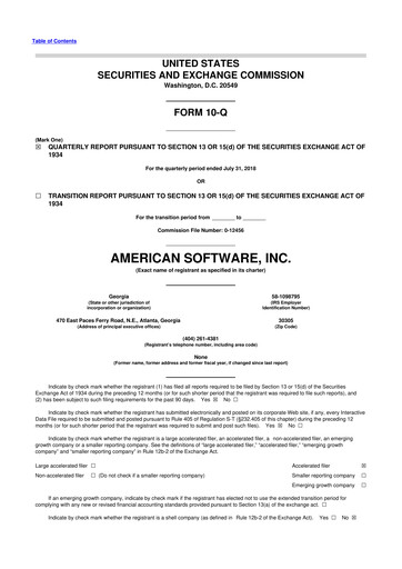 Thumbnail Logility Supply Chain Solutions 10-Q Quarterly Report FY2019 