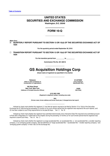 Thumbnail Vertiv Holdings
 10-Q Quarterly Report FY2018 