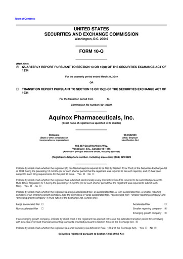 Vorschaubild Neurogene 10-Q Quartalsbericht 2019 