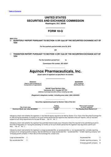 Vorschaubild Neurogene 10-Q Quartalsbericht 2019 