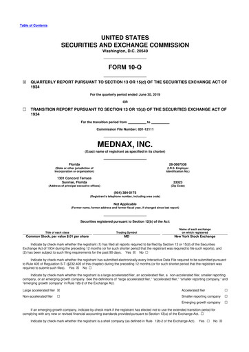 Thumbnail Pediatrix Medical Group 10-Q Quarterly Report FY2019 