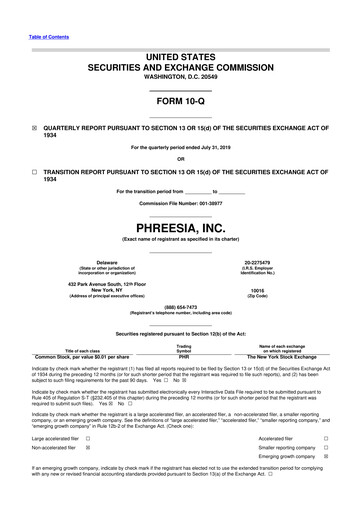Vorschaubild Phreesia 10-Q Quartalsbericht  