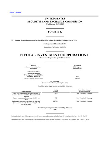 Miniature Spruce Power 10-K Rapport annuel 2019