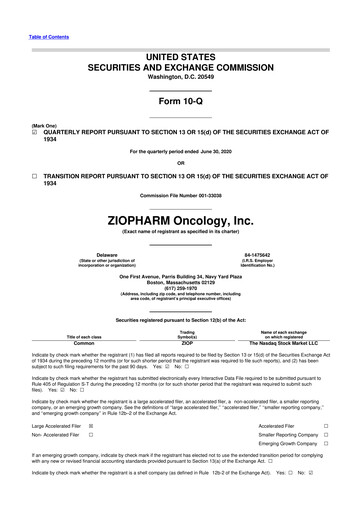 Vorschaubild Alaunos Therapeutics 10-Q Quartalsbericht 2020 