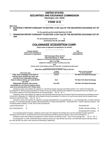 Thumbnail Ouster 10-Q Quarterly Report FY2020 