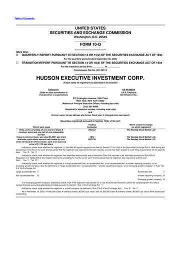 Thumbnail Talkspace 10-Q Quarterly Report FY2020 