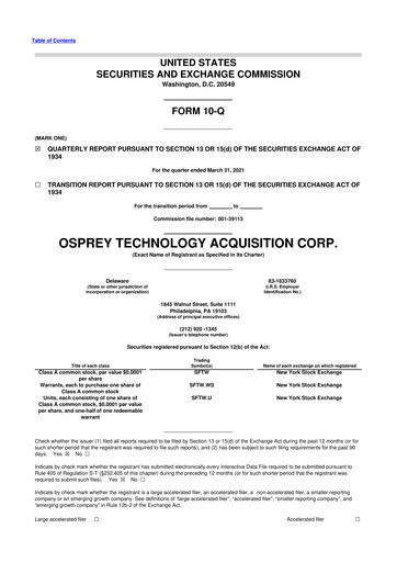 Vorschaubild BlackSky Technology 10-Q Quartalsbericht 2021 