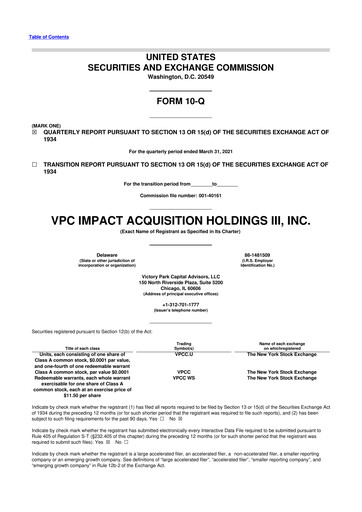 Thumbnail Dave Inc. 10-Q Quarterly Report FY2021 