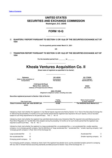 Vorschaubild Nextdoor 10-Q Quartalsbericht 2021 