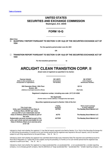 Vorschaubild OPAL Fuels 10-Q Quartalsbericht 2021 