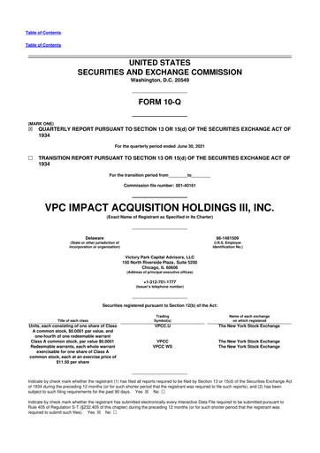 Thumbnail Dave Inc. 10-Q Quarterly Report FY2021 