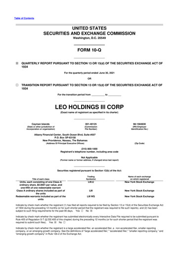 Thumbnail Local Bounti 10-Q Quarterly Report FY2021 