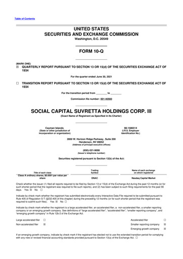 Vorschaubild ProKidney 10-Q Quartalsbericht 2021 
