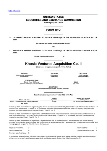 Vorschaubild Nextdoor 10-Q Quartalsbericht 2021 