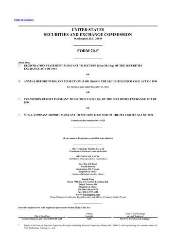 Thumbnail ASE Group
 20-F Annual Report 2021