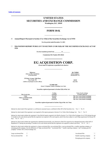 Thumbnail flyExclusive 10-K Annual Report 2021