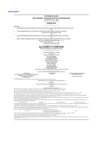 Thumbnail Kanzhun 20-F Annual Report 2021